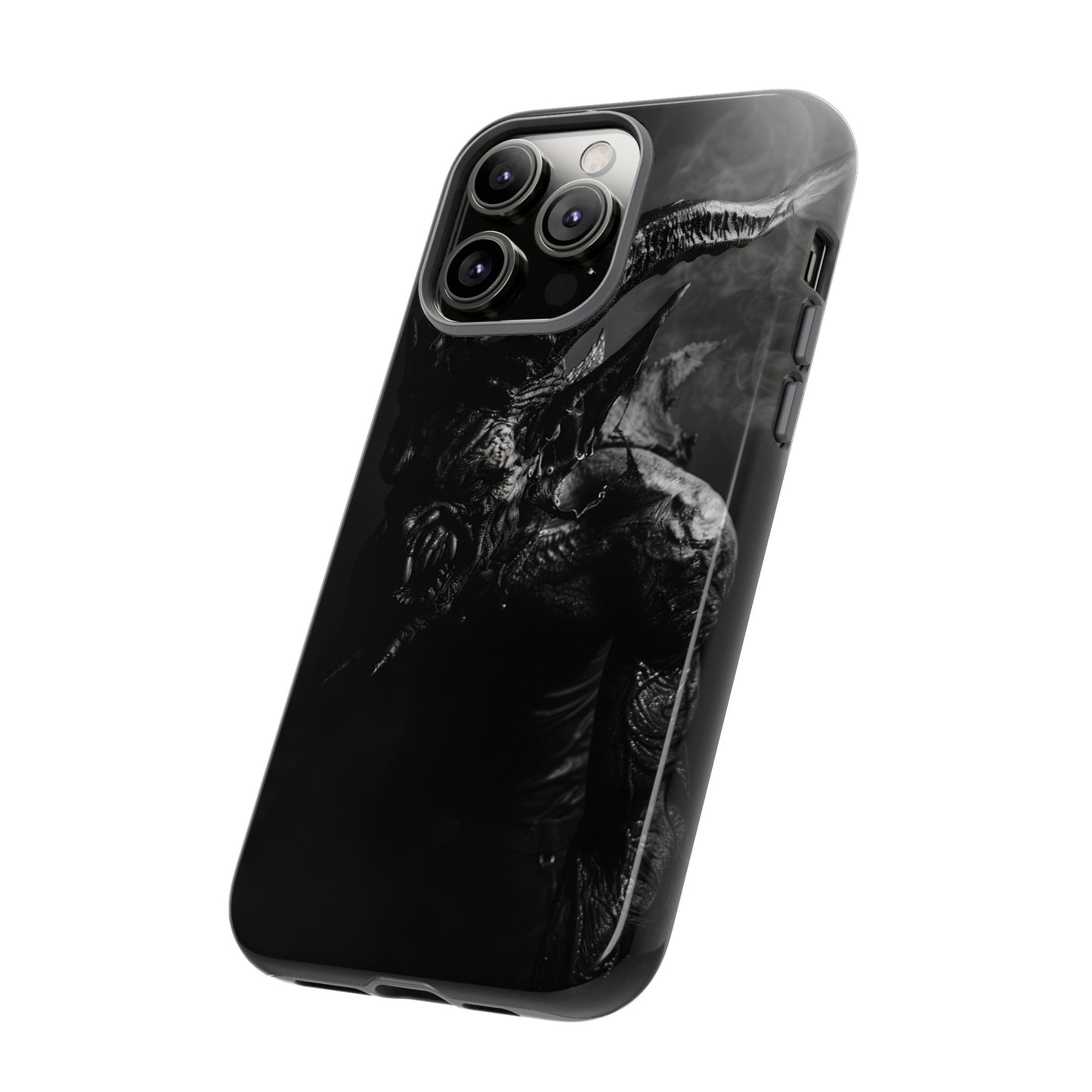 Dark Demon Phone Case – Possessed Horror Design for iPhone, Samsung Galaxy, and Google Pixel Devices