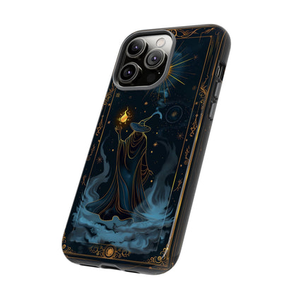 Enchanted Wizard Spellcaster Galaxy Phone Case - Mystical Wizardry Art For iPhone, Samsung Galaxy, and Google Pixel Devices