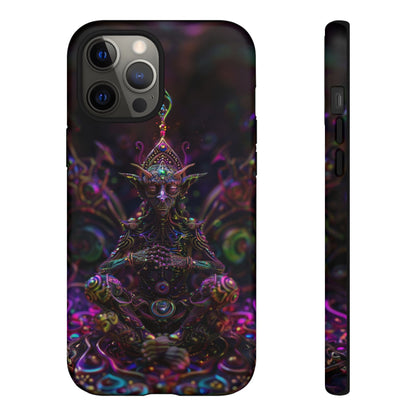 Mystical Machine Elf Phone Case - Psychedelic Vibes for iPhone, Samsung, Google Pixel