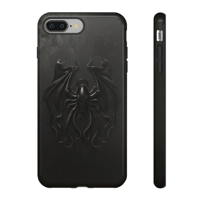 Dark Cthulhu Phone Case – Lovecraftian Mythos Design for iPhone, Samsung Galaxy, and Google Pixel Devices