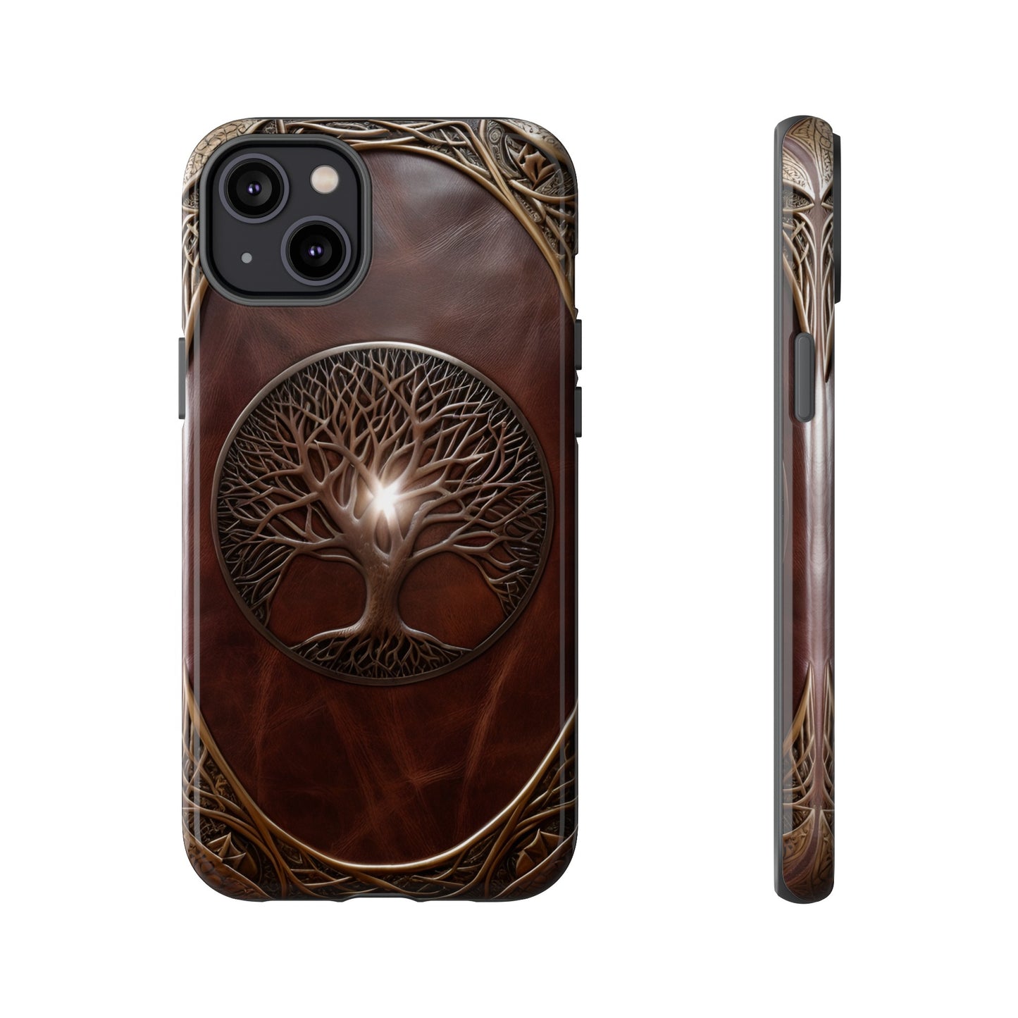 Tree of Life Tough Phone Case – Fantasy Art Design for iPhone, Samsung Galaxy, and Google Pixel Devices