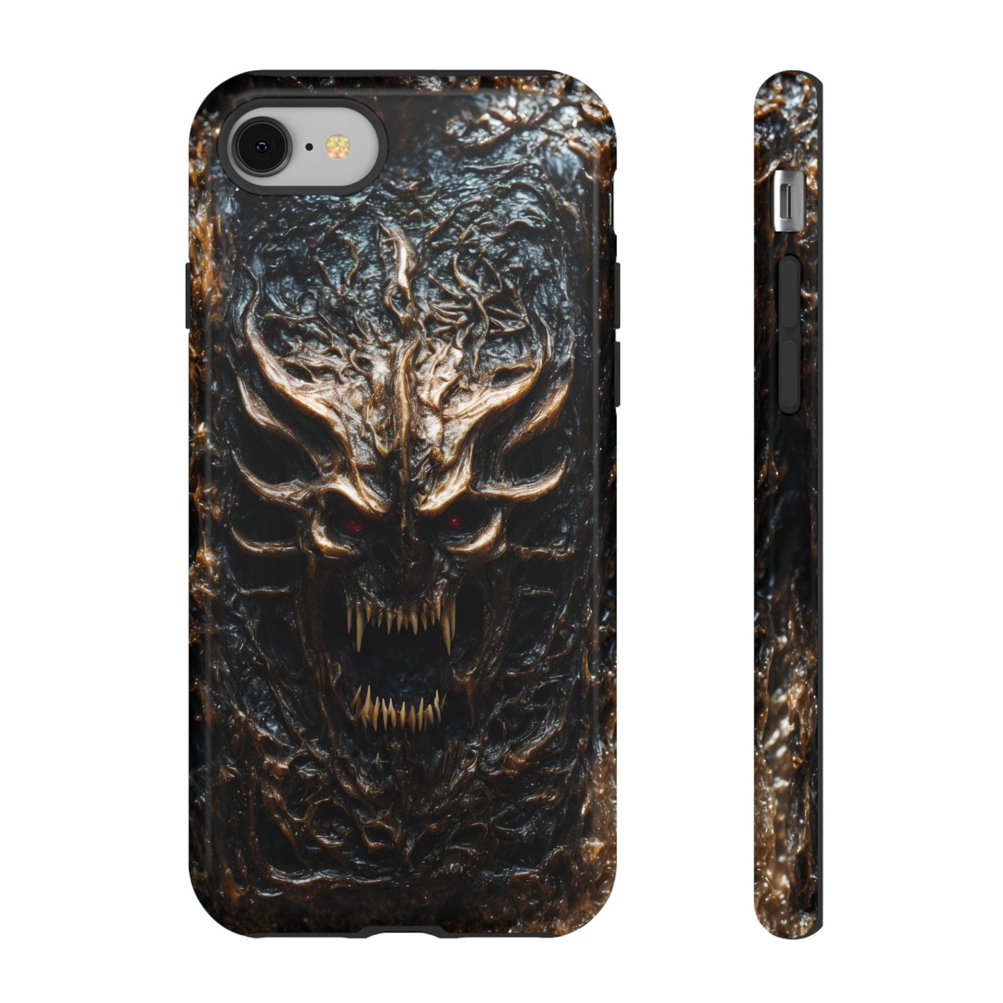 Demonic Beast Phone Case – Devil Monster Horror Design for iPhone, Samsung Galaxy, and Google Pixel Devices