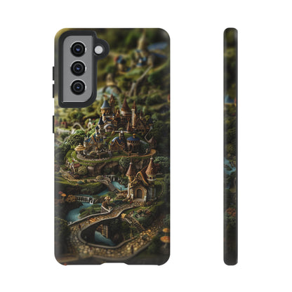 Fairy Kingdom Phone Case - Enchanted Castle Artwork for iPhone, Samsung Galaxy, and Google Pixel Devices