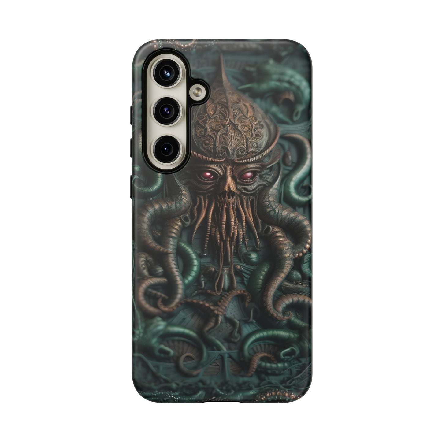 Nameless Dread Tough Phone Case – Lovecraftian Tentacle Horror Design for iPhone, Samsung Galaxy, and Google Pixel Devices