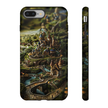 Fairy Kingdom Phone Case - Enchanted Castle Artwork for iPhone, Samsung Galaxy, and Google Pixel Devices