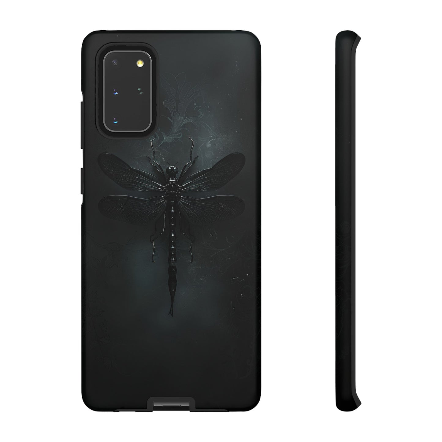 Gothic Dragonfly Phone Case – Dark Elegance Design for iPhone, Samsung Galaxy, and Google Pixel Devices