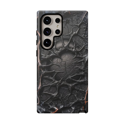 Black Veins Tough Phone Case – Lovecraftian Horror Design for iPhone, Samsung Galaxy, and Google Pixel Devices