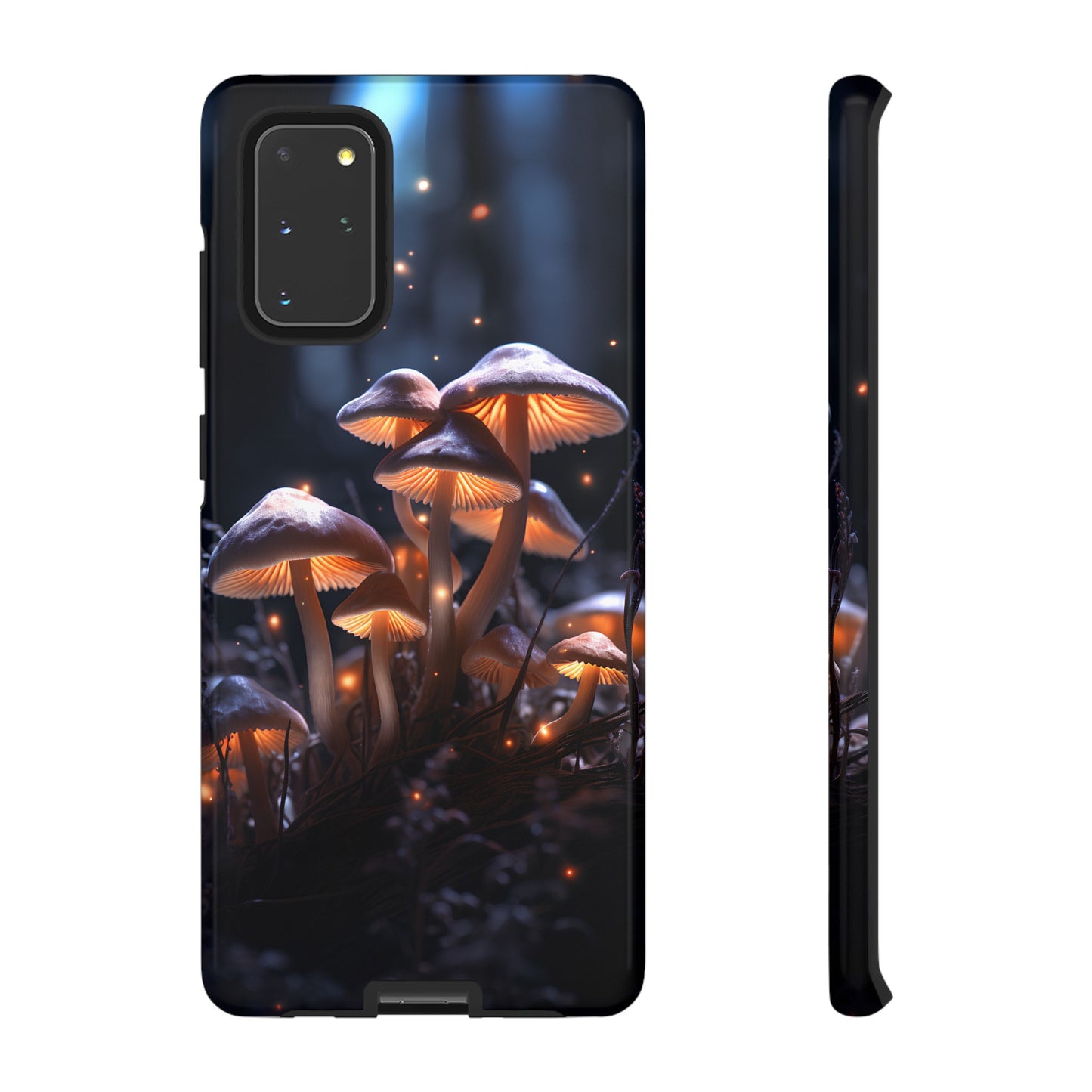 Glowing Mushrooms at Night Phone Case – Enchanting Fantasy Forest Design for iPhone, Samsung Galaxy, and Google Pixel Devices