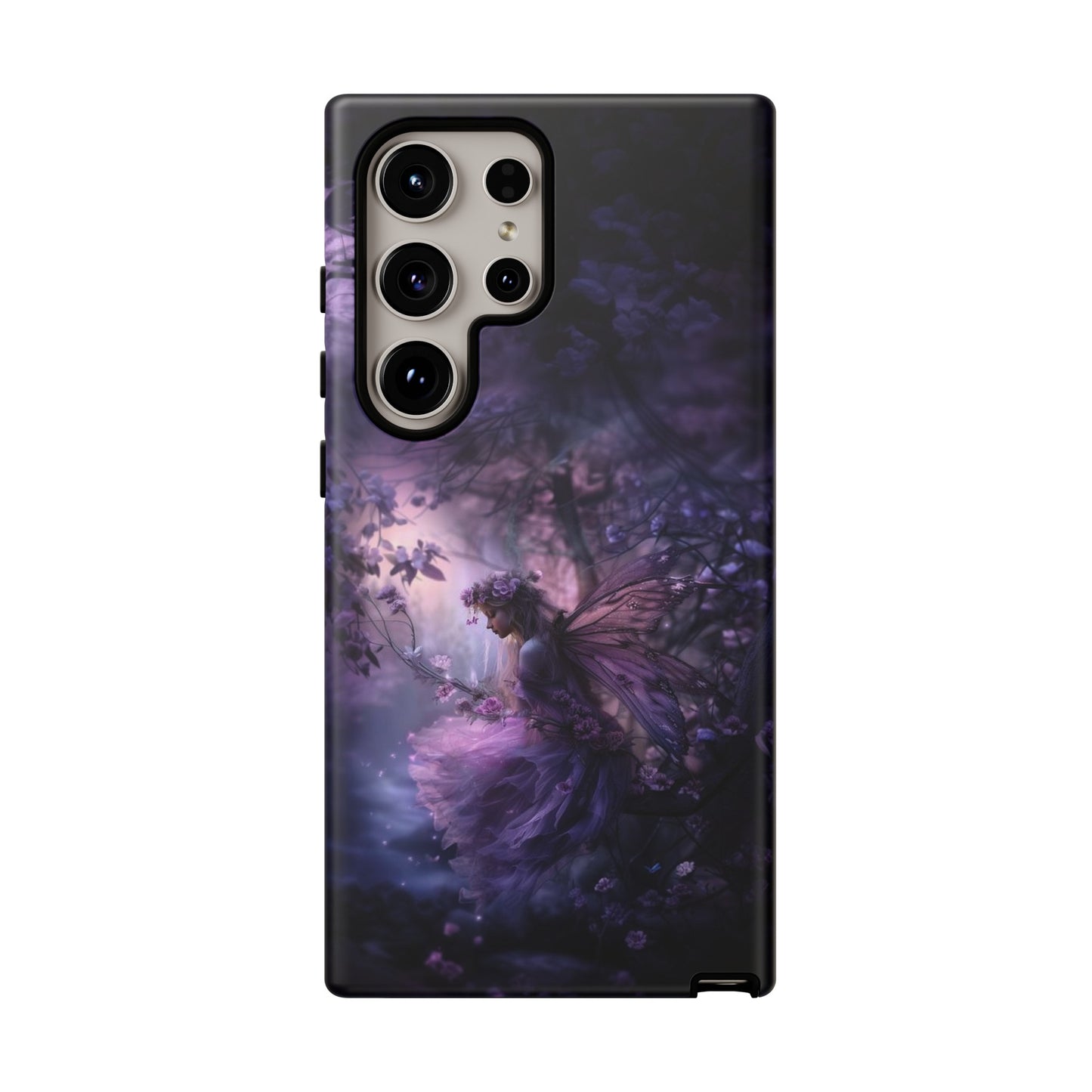 Fairy in the Moonlight Phone Case - Magical Night Scene for iPhone, Samsung Galaxy, Google Pixel Devices - Enchanted Fantasy Art