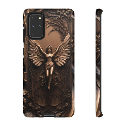 The Bronze Fairy Phone Case – Fantasy Faery Design for iPhone, Samsung Galaxy, and Google Pixel Devices