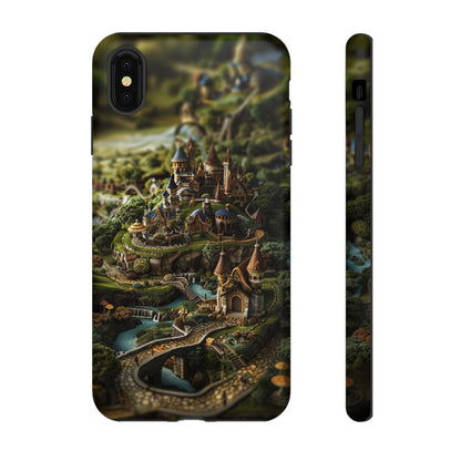 Fairy Kingdom Phone Case - Enchanted Castle Artwork for iPhone, Samsung Galaxy, and Google Pixel Devices