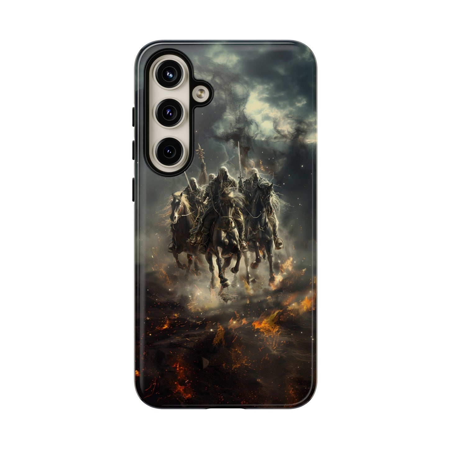 Four Horsemen of the Apocalypse Phone Case – Armageddon Design for iPhone, Samsung Galaxy, and Google Pixel Devices