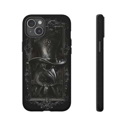 Gothic Plague Doctor Phone Case - Mysterious and Dark Design for iPhone, Samsung Galaxy, and Google Pixel Devices