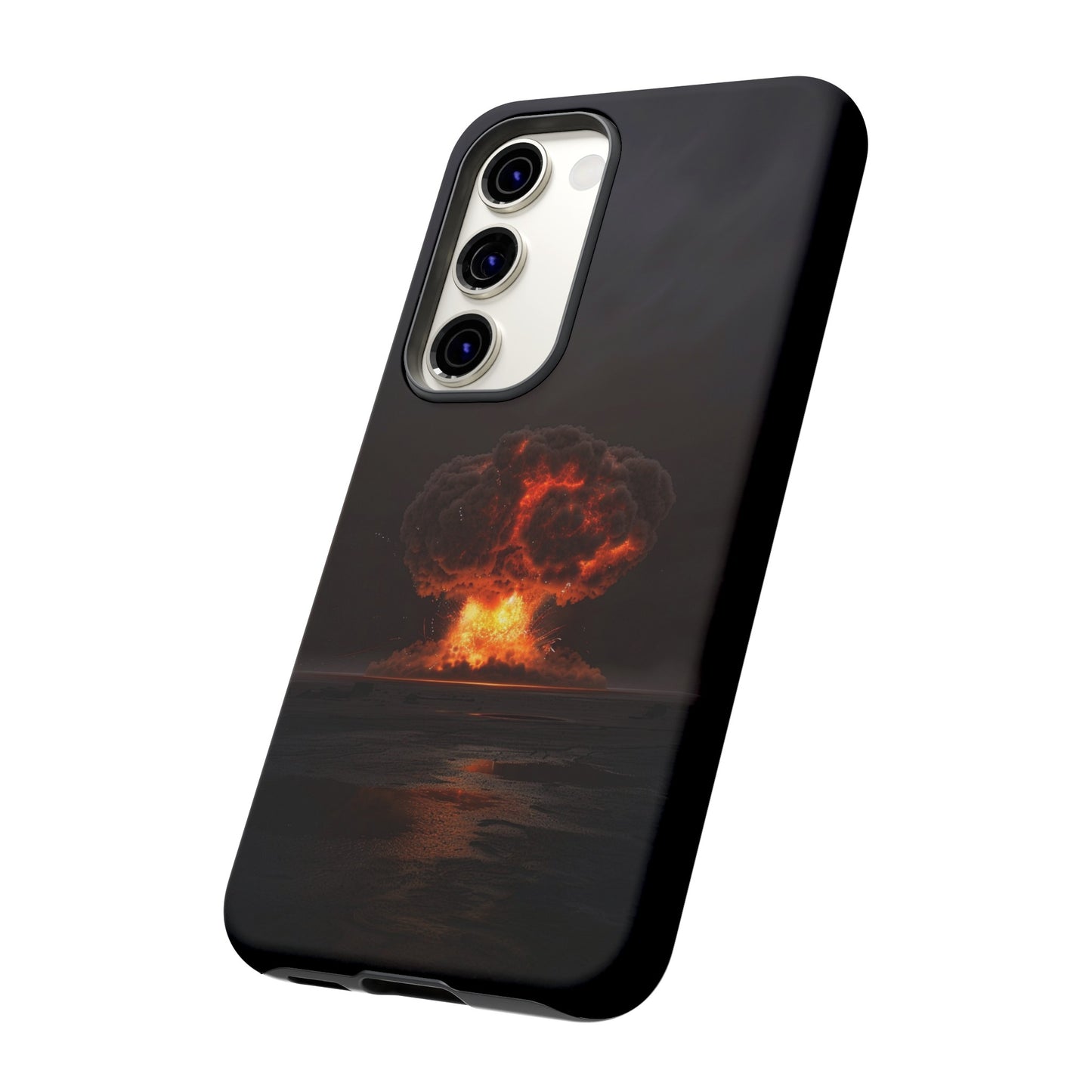 Atomic Explosion Phone Case - Dramatic Mushroom Cloud Design for iPhone and Samsung Galaxy Devices