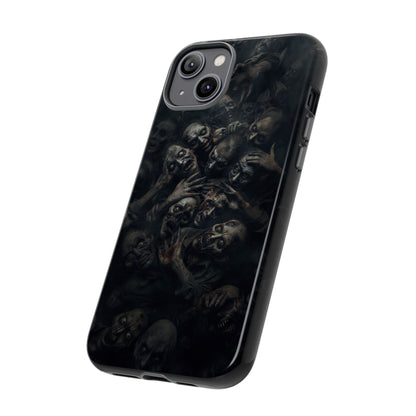 Zombie Horde Phone Case – Horror Design for iPhone and Samsung Galaxy Devices