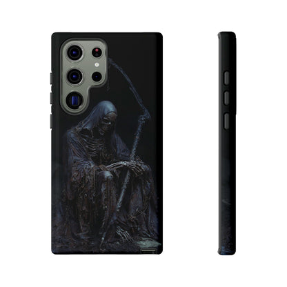 Dark Reaper Phone Case - Gothic Grim Reaper Art for iPhone, Samsung Galaxy, and Google Pixel Devices