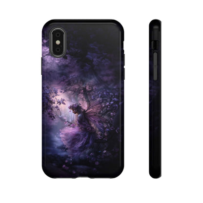 Fairy in the Moonlight Phone Case - Magical Night Scene for iPhone, Samsung Galaxy, Google Pixel Devices - Enchanted Fantasy Art