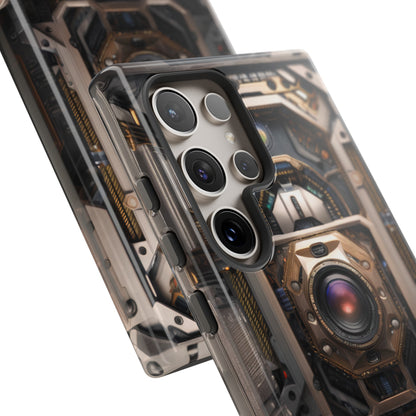 Cyberpunk Phone Case – Futuristic Tech Design for iPhone, Samsung Galaxy, and Google Pixel Devices