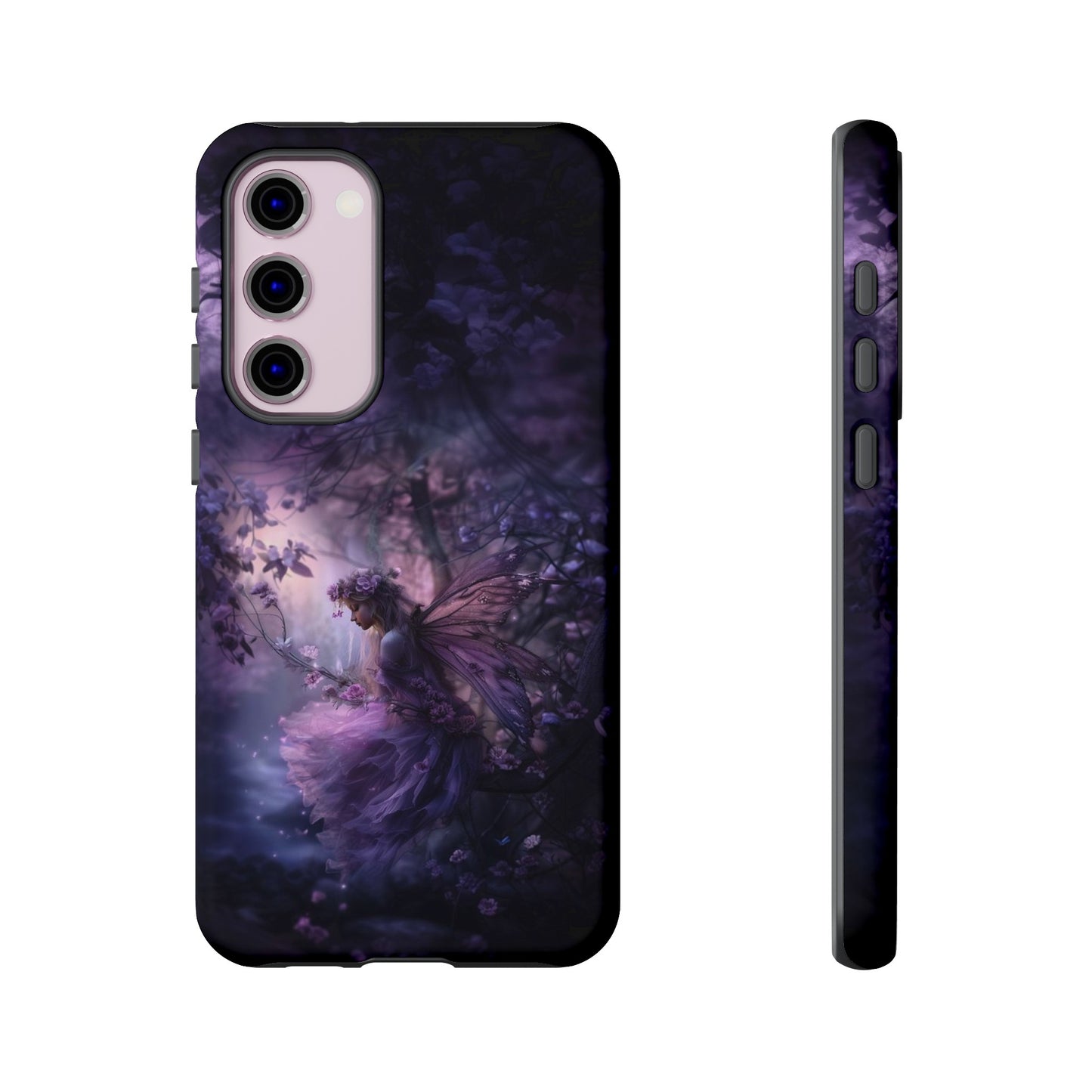 Fairy in the Moonlight Phone Case - Magical Night Scene for iPhone, Samsung Galaxy, Google Pixel Devices - Enchanted Fantasy Art