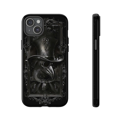 Gothic Plague Doctor Phone Case - Mysterious and Dark Design for iPhone, Samsung Galaxy, and Google Pixel Devices