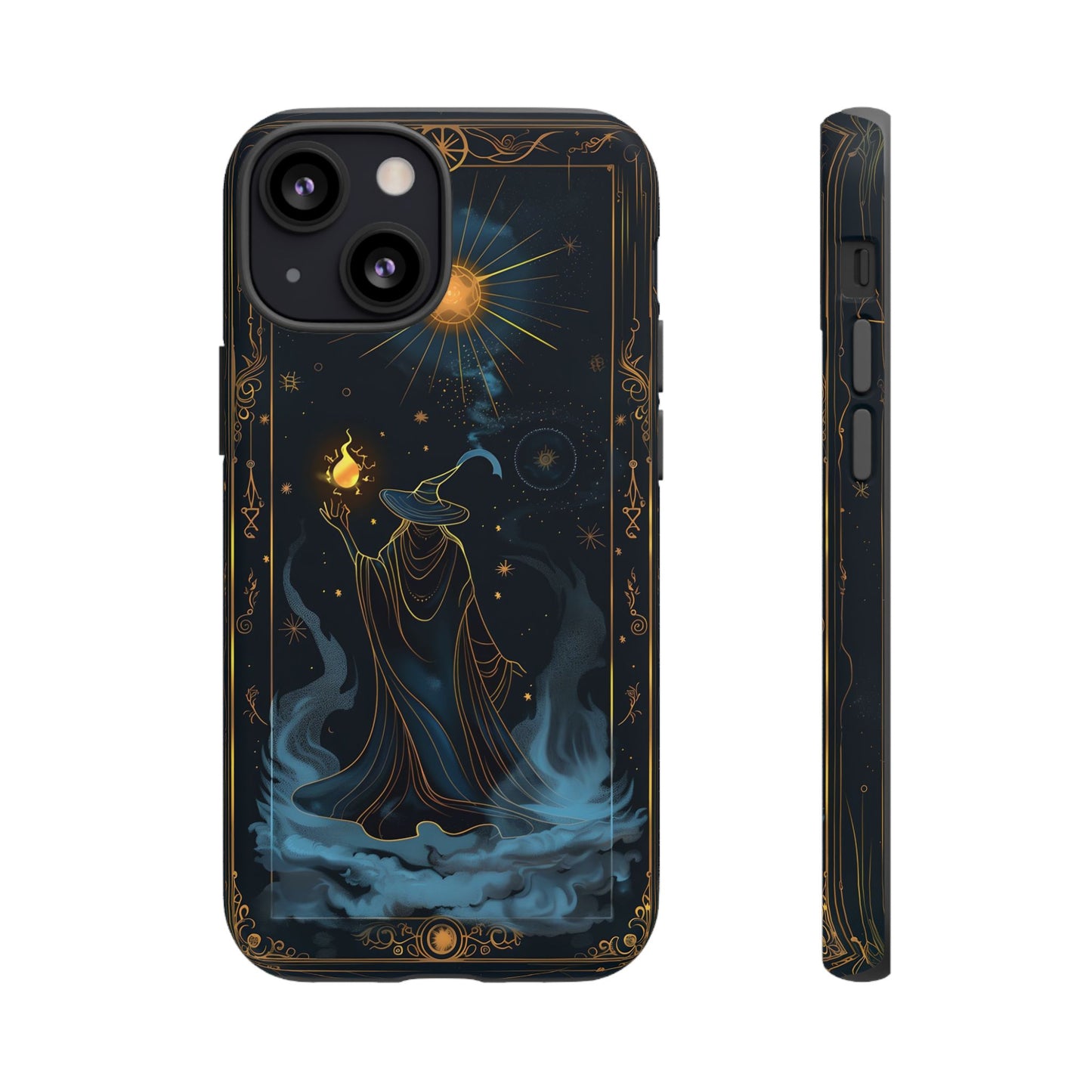 Enchanted Wizard Spellcaster Galaxy Phone Case - Mystical Wizardry Art For iPhone, Samsung Galaxy, and Google Pixel Devices