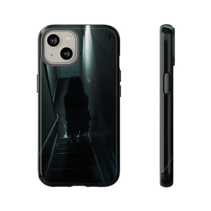 Creepy Ghost Girl Phone Case – Horror Possessed Design for iPhone, Samsung Galaxy, and Google Pixel Devices