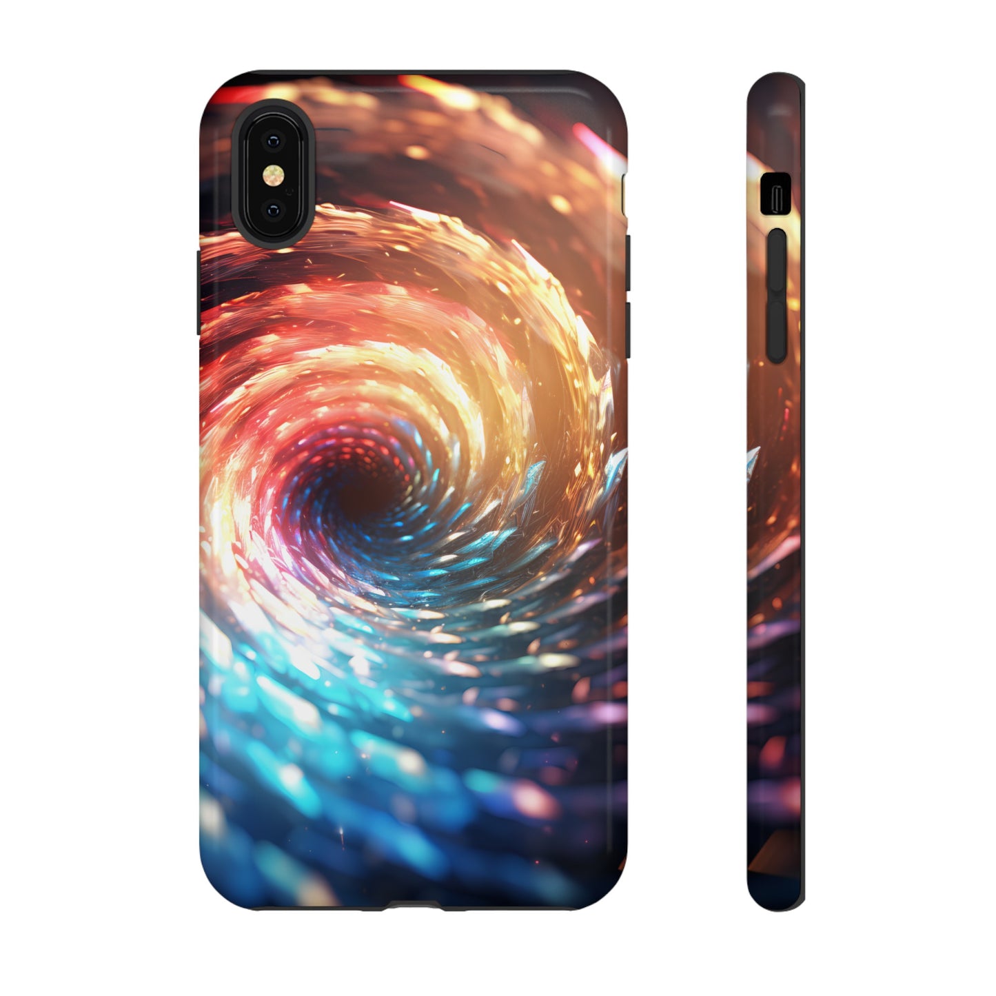 Crystal Portal of Light Phone Case – Vibrant Cosmic Design for iPhone, Samsung Galaxy, and Google Pixel Devices