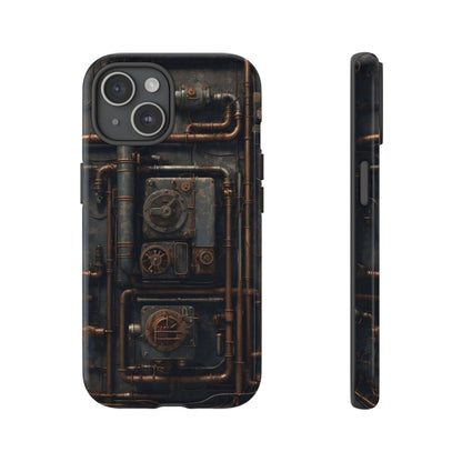 Diesel Punk Phone Case – Industrial Retro-Futuristic Design for iPhone, Samsung Galaxy, and Google Pixel Devices