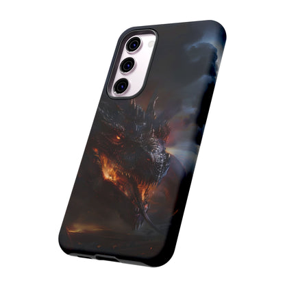 Fiery Dragon Phone Case - Epic Fantasy Art for iPhone, Samsung Galaxy, and Google Pixel Devices