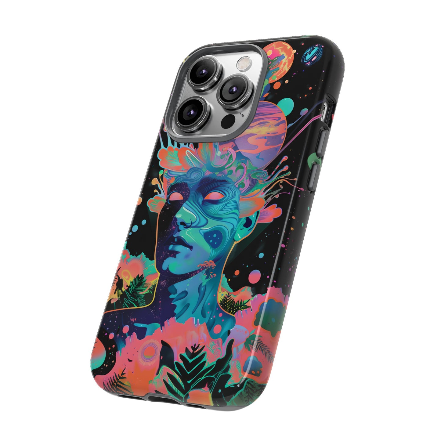 Open Your Mind Phone Case – Psychedelic Dream Pastel Design for iPhone, Samsung Galaxy, and Google Pixel Devices