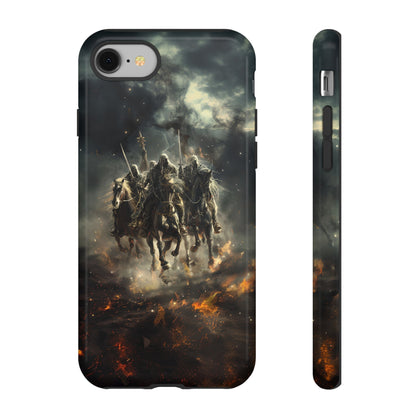 Four Horsemen of the Apocalypse Phone Case – Armageddon Design for iPhone, Samsung Galaxy, and Google Pixel Devices