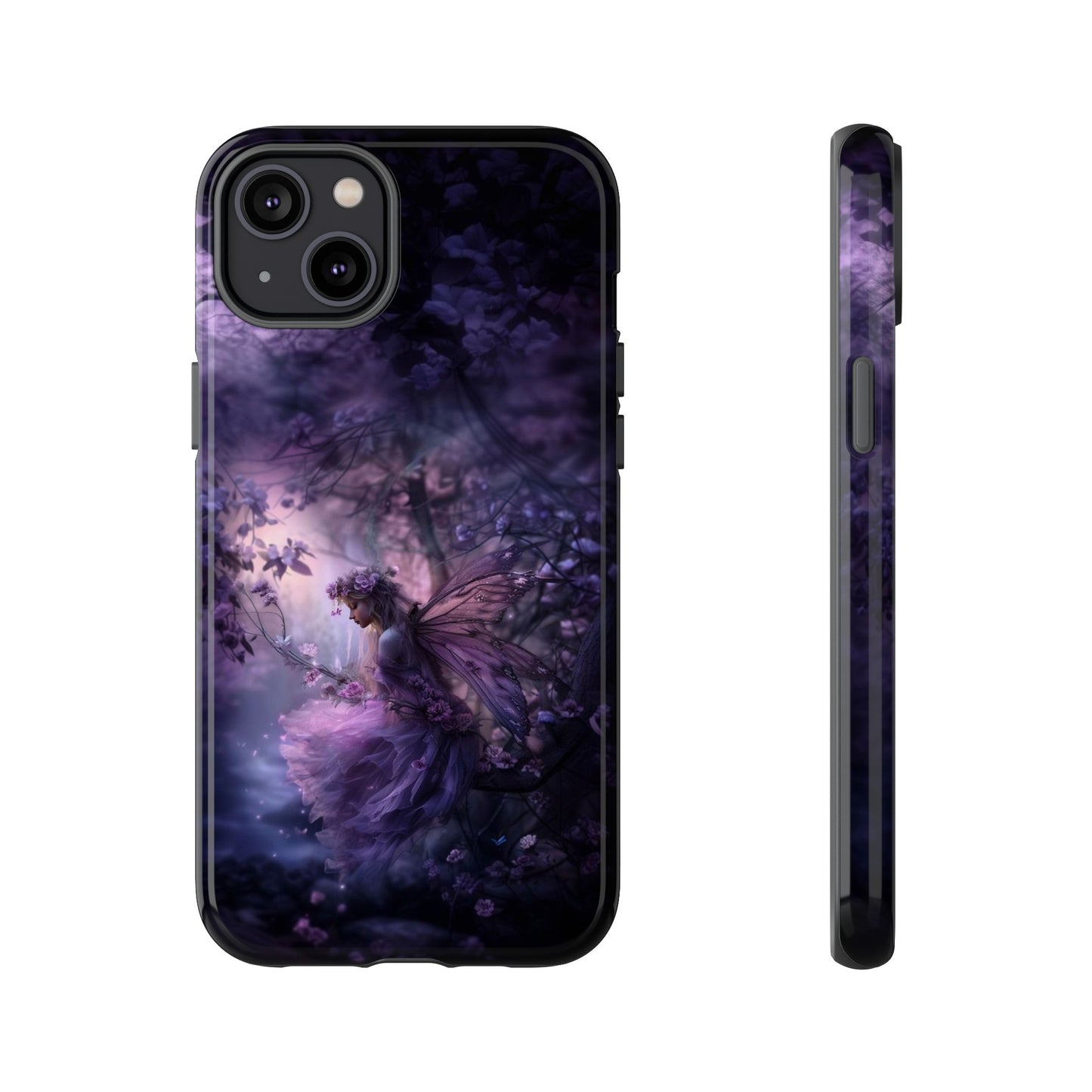 Fairy in the Moonlight Phone Case - Magical Night Scene for iPhone, Samsung Galaxy, Google Pixel Devices - Enchanted Fantasy Art