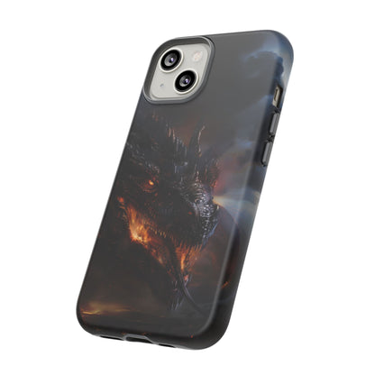 Fiery Dragon Phone Case - Epic Fantasy Art for iPhone, Samsung Galaxy, and Google Pixel Devices