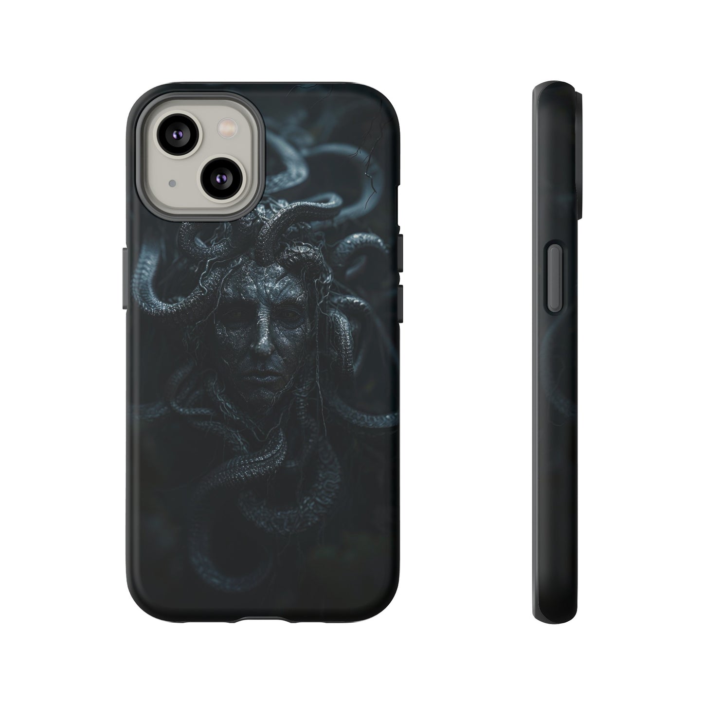 Medusa's Gaze Phone Case - Dark Mythological Design for iPhone and Samsung Galaxy Devices