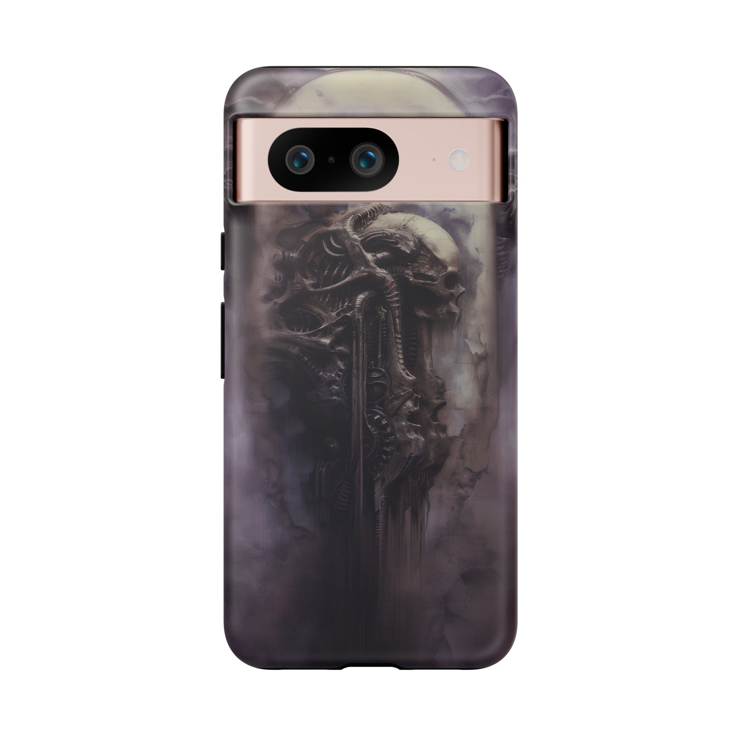 Dark Android Dream Phone Case – Futuristic Alien Horror Design for iPhone, Samsung Galaxy, and Google Pixel Devices