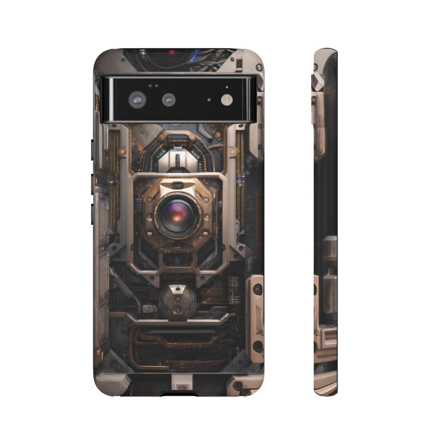 Cyberpunk Phone Case – Futuristic Tech Design for iPhone, Samsung Galaxy, and Google Pixel Devices