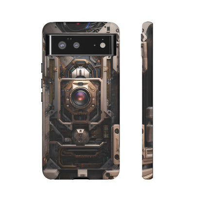 Cyberpunk Phone Case – Futuristic Tech Design for iPhone, Samsung Galaxy, and Google Pixel Devices