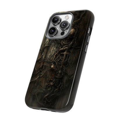 Creeping Dread Phone Case - Giger-Inspired Art for iPhone, Samsung Galaxy, and Google Pixel Devices