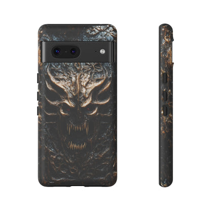 Demonic Beast Phone Case – Devil Monster Horror Design for iPhone, Samsung Galaxy, and Google Pixel Devices