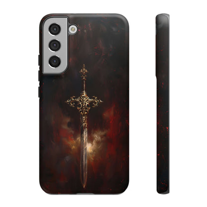 Epic Sword of Legends Phone Case - Dark Fantasy Art for iPhone, Samsung Galaxy, and Google Pixel Devices