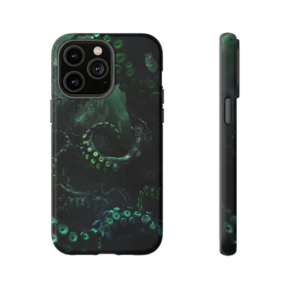 Tentacles from the Deep Tough Phone Case – Lovecraftian Horror Design for iPhone, Samsung Galaxy, and Google Pixel Devices