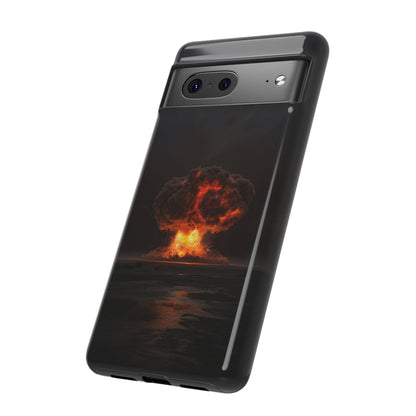 Atomic Explosion Phone Case - Dramatic Mushroom Cloud Design for iPhone and Samsung Galaxy Devices