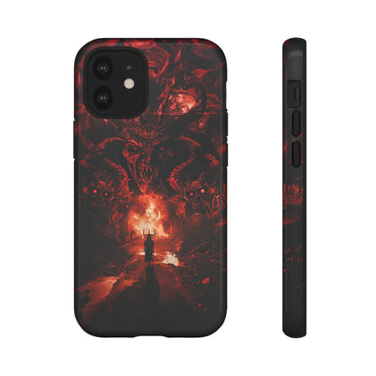 The Road to Hell Phone Case – Gothic Demon and Devil Design for iPhone, Samsung Galaxy, and Google Pixel Devices