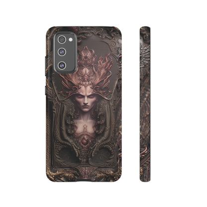 Dark Lilith Phone Case – Horned Hell Horror Design for iPhone, Samsung Galaxy, and Google Pixel Devices