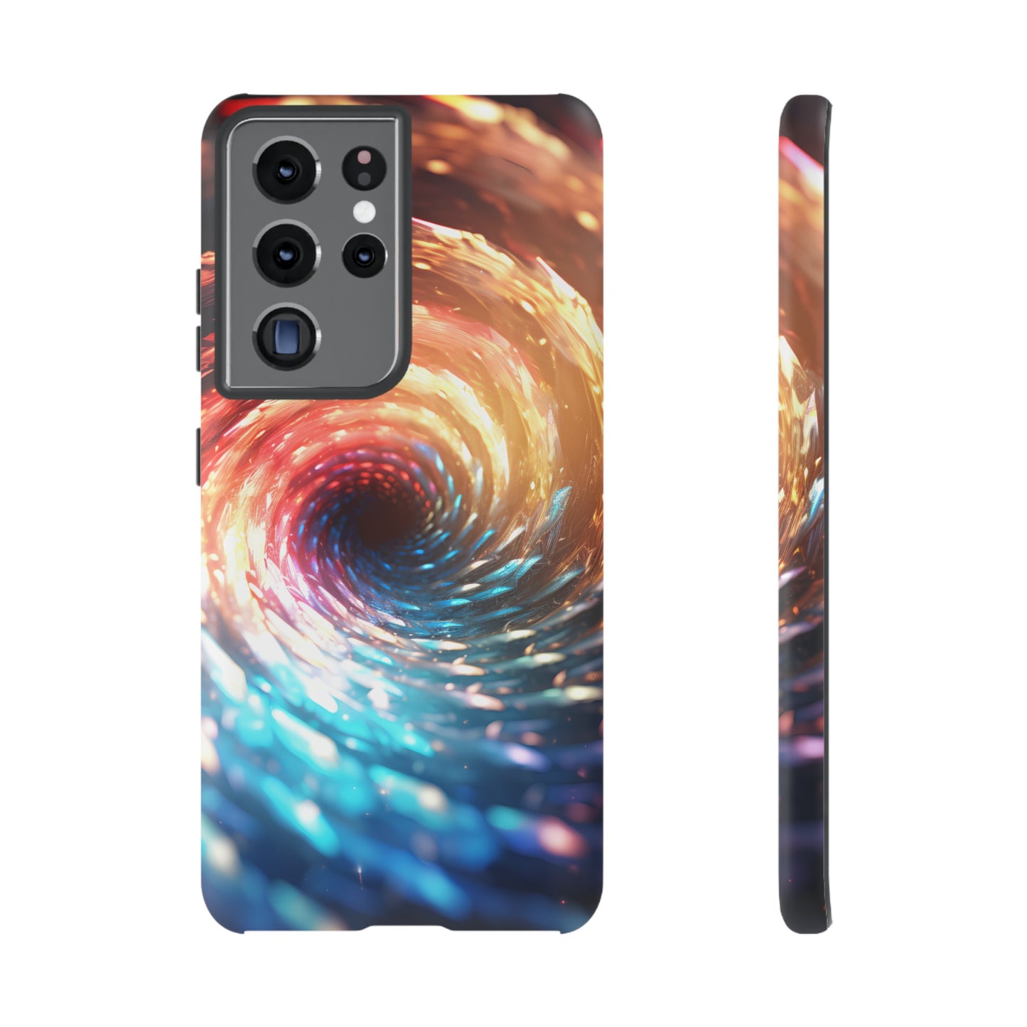 Crystal Portal of Light Phone Case – Vibrant Cosmic Design for iPhone, Samsung Galaxy, and Google Pixel Devices