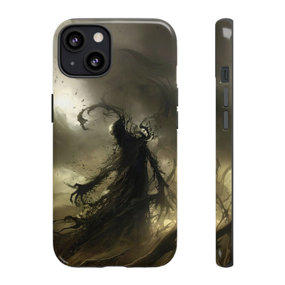 Dark Spirit Phone Case – Grim Reaper Haunting Design for iPhone, Samsung Galaxy, and Google Pixel Devices