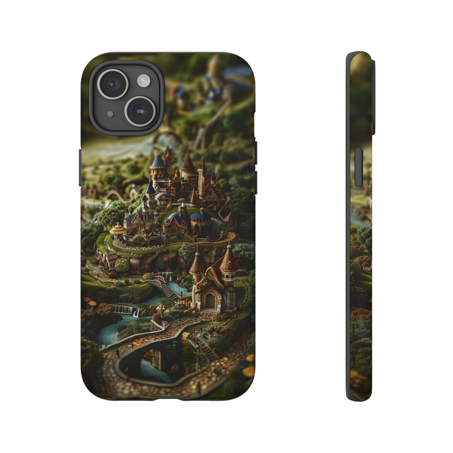 Fairy Kingdom Phone Case - Enchanted Castle Artwork for iPhone, Samsung Galaxy, and Google Pixel Devices