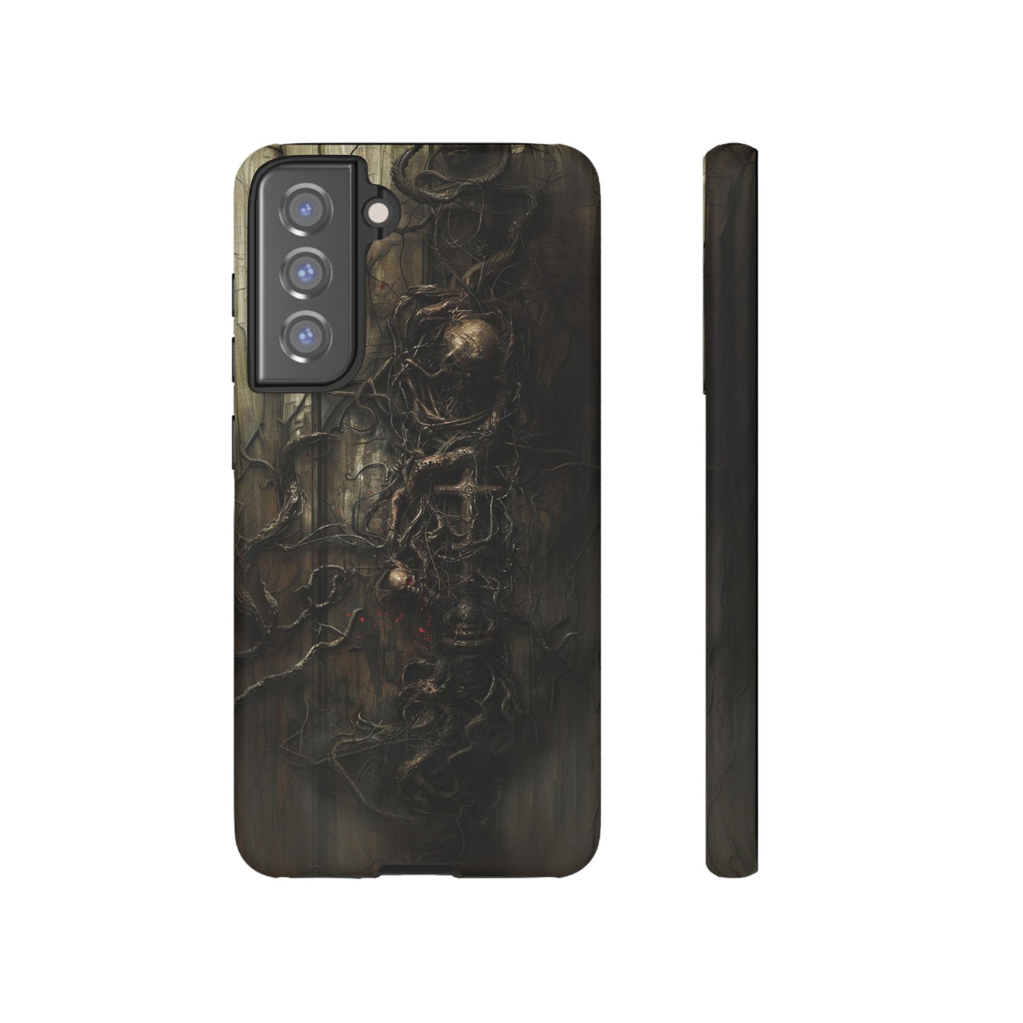 Creeping Dread Phone Case - Giger-Inspired Art for iPhone, Samsung Galaxy, and Google Pixel Devices