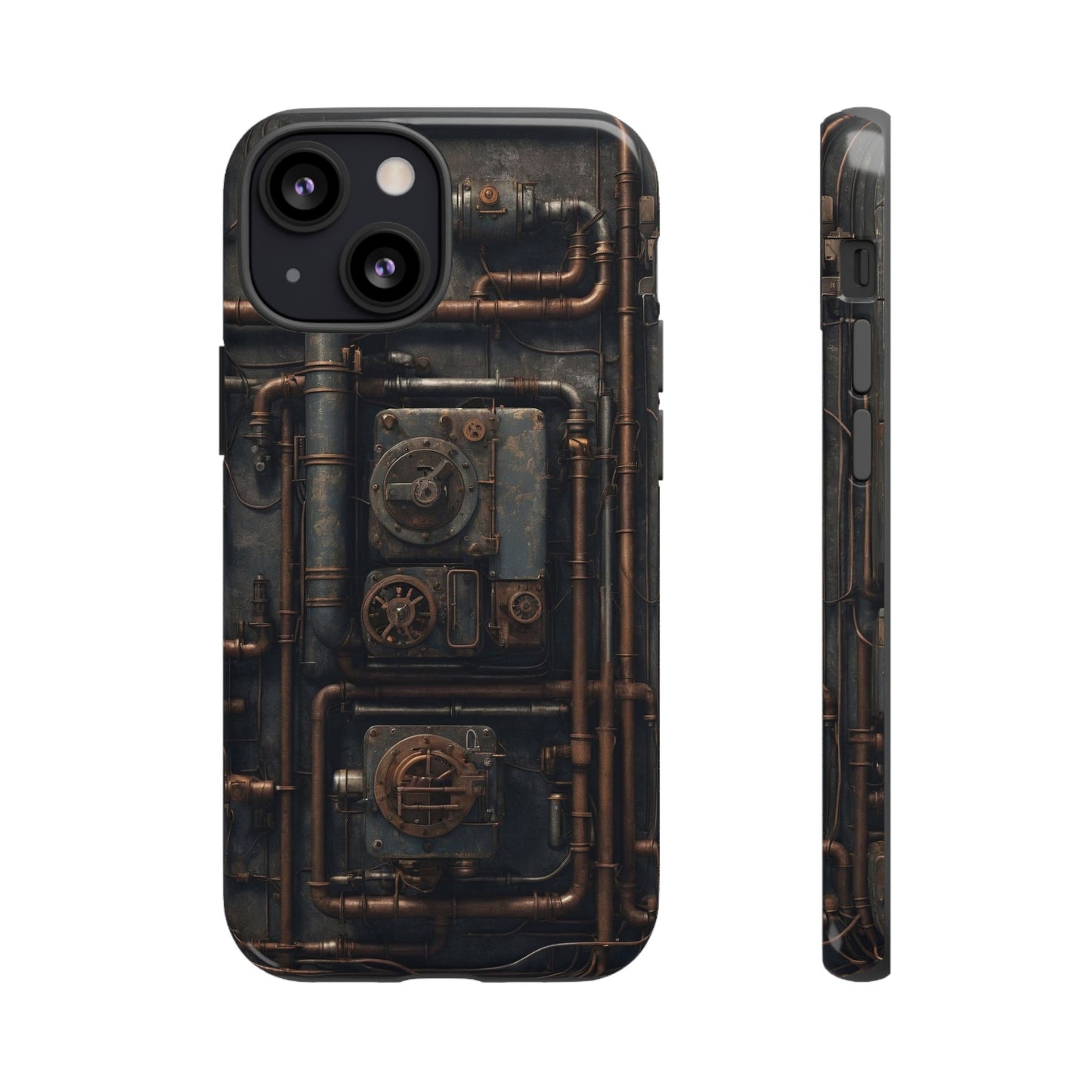 Diesel Punk Phone Case – Industrial Retro-Futuristic Design for iPhone, Samsung Galaxy, and Google Pixel Devices