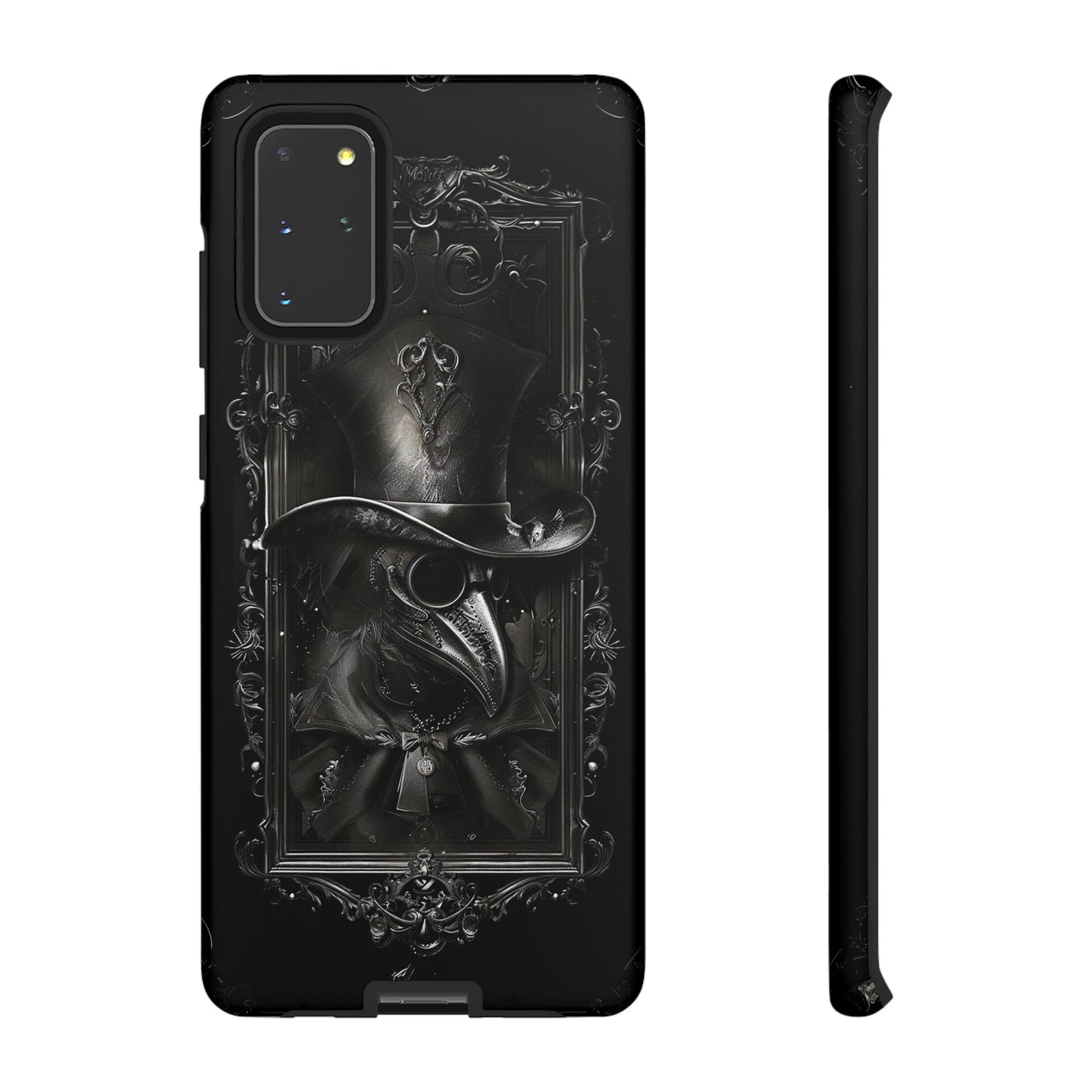 Gothic Plague Doctor Phone Case - Mysterious and Dark Design for iPhone, Samsung Galaxy, and Google Pixel Devices